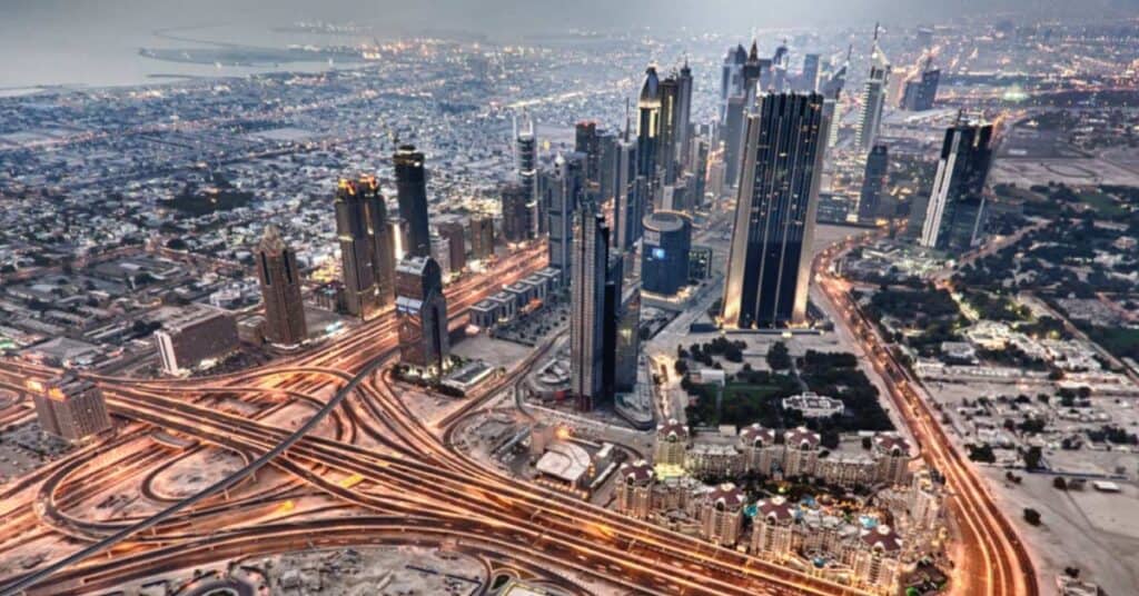 Abu Dhabi Aerial View