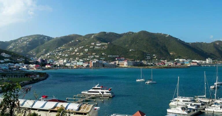 BVI Aerial View of Islands