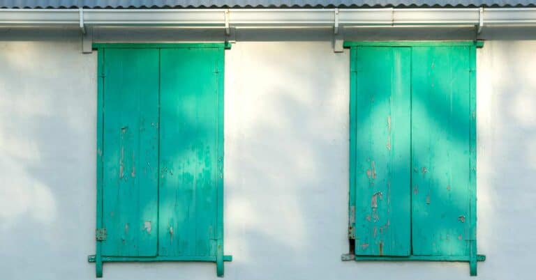 Cayman Islands Dwelling with Shutters